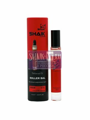   Shaik SHAIK /   Roller bal  475 Esc Mol M01+Mandarin, 10 . (,  1)