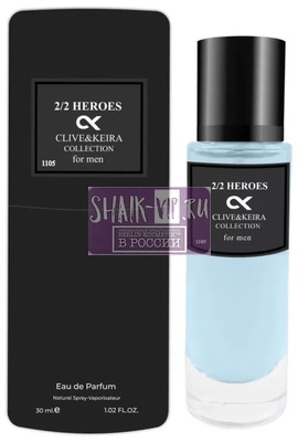 Парфюмерия Clive&Keira Clive&Keira / Туалетная вода № 1105 Carolina Herrera 212 Heroes, 30 ml (вид 1) Парфюмерия Clive&Keira Clive&Keira / Туалетная вода № 1105 Carolina Herrera 212 Heroes, 30 ml (фото, вид 1)