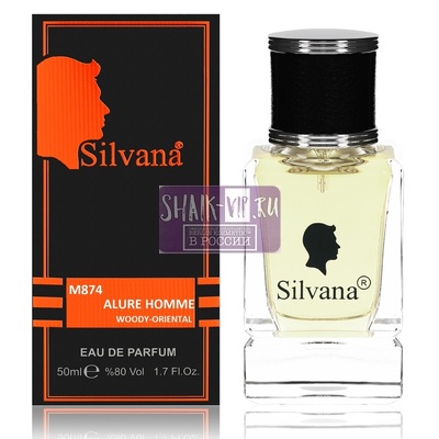 Парфюмерия Silvana Silvana М874 Allure Homme Chanel 50 мл (вид 1) Парфюмерия Silvana Silvana М874 Allure Homme Chanel 50 мл (фото, вид 1)