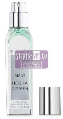 Парфюмерия Silvana Silvana М863 Carolina Herrera 212 Men 18 мл (вид 2) Парфюмерия Silvana Silvana М863 Carolina Herrera 212 Men 18 мл (фото, вид 2)
