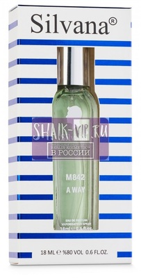 Парфюмерия Silvana Silvana M842 Trussardi A Way Men 18 мл (вид 1) Парфюмерия Silvana Silvana M842 Trussardi A Way Men 18 мл (фото, вид 1)