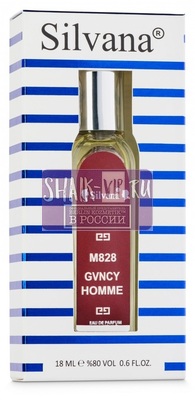 Парфюмерия Silvana Silvana M828 Givenchy Pour Homme 18 мл (вид 1) Парфюмерия Silvana Silvana M828 Givenchy Pour Homme 18 мл (фото, вид 1)