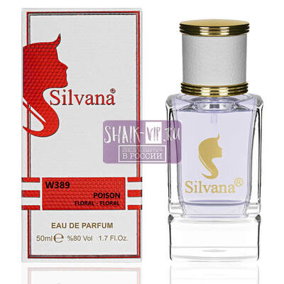 Парфюмерия Silvana Silvana W389 Dior Poison Women 50 мл (вид 1) Парфюмерия Silvana Silvana W389 Dior Poison Women 50 мл (фото, вид 1)