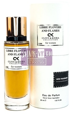 Парфюмерия Clive&Keira Clive&Keira / Туалетная вода № 1208 Yves Saint Laurent Libre Flowers & Flames 30 ml (вид 1) Парфюмерия Clive&Keira Clive&Keira / Туалетная вода № 1208 Yves Saint Laurent Libre Flowers & Flames 30 ml (фото, вид 1)