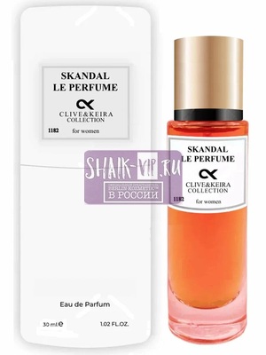 Парфюмерия Clive&Keira Clive&Keira / Туалетная вода № 1182 Scandal Le Parfum Jean Paul Gaultier 30 ml (вид 1) Парфюмерия Clive&Keira Clive&Keira / Туалетная вода № 1182 Scandal Le Parfum Jean Paul Gaultier 30 ml (фото, вид 1)