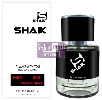  Shaik  Shaik M243 (Carolina Herrera Bad Boy), 25 ml ()