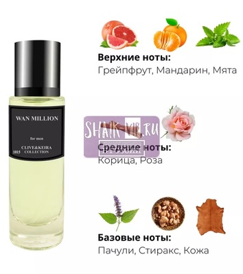  Clive&Keira Clive&Keira /   1015 Paco Rabanne 1 Million 30ml ()
