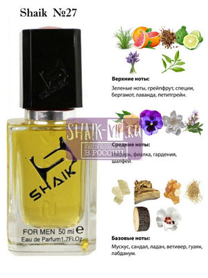  Shaik SHAIK /   27 Carolina Herrera 212 Men , 50 . ()