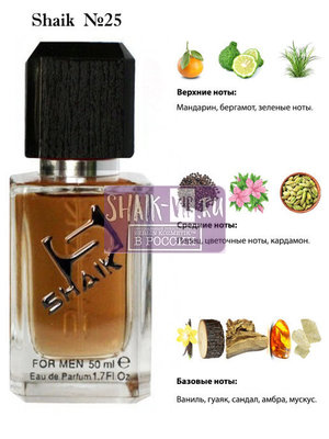  Shaik SHAIK /   25 Carolina Herrera 212 Sexy Men , 50 . ()
