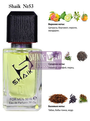  Shaik SHAIK /   53 Dolc i Gaub Pour Homme, 50 . ()