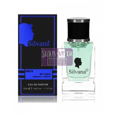  Silvana Silvana M834 Bvlgari Aqva Pour Homme 50 