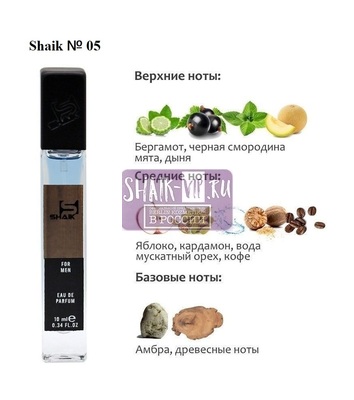  Shaik SHAIK /   05 Antonio Banderas Blue Seduction, 10 . ()