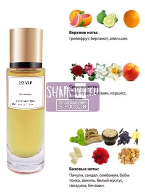  Clive&Keira Clive&Keira /    1132 Carolina Herrera 212 VIP For women 30 ml ()