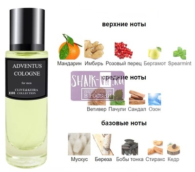  Clive&Keira Clive&Keira /    1101 Aventus Cologne Creed 30 ml ()
