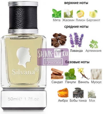 Парфюмерия Silvana Silvana М886 J'ose Eisenberg 50 мл Парфюмерия Silvana Silvana М886 J'ose Eisenberg 50 мл (фото)