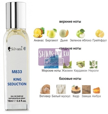 ���������� Silvana Silvana M833 Antonio Banderas King Of Seduction Men 18 �� (����)