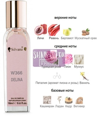 ���������� Silvana Silvana W 366 Parfums de Marly Delina 18 ml (����)