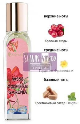 Парфюмерия Silvana Silvana W358 Gucci Flora Gorgeous Gardenia Limited Edition 18 мл Парфюмерия Silvana Silvana W358 Gucci Flora Gorgeous Gardenia Limited Edition 18 мл (фото)