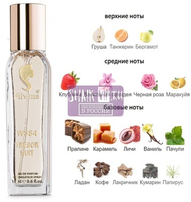 Парфюмерия Silvana Silvana W354 Lancome La Nuit Tresor 18 мл Парфюмерия Silvana Silvana W354 Lancome La Nuit Tresor 18 мл (фото)