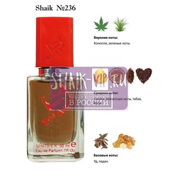  Shaik SHAIK /    236 NASOMATTO BLACK AFGANO UNISEX , 50 .