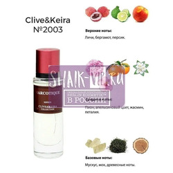  Clive&Keira Clive&Keira /   2003 EX NIHILO NARCOTIQUE FLEUR 30ml